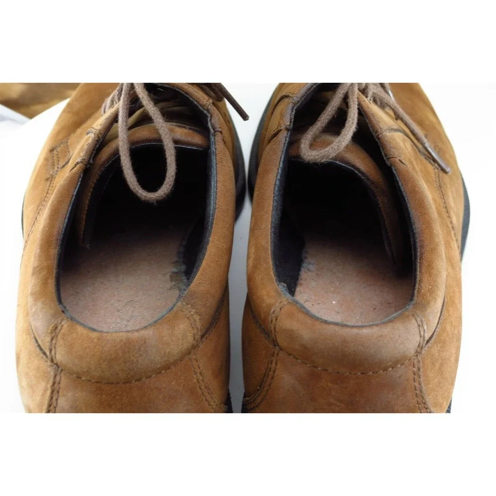 Rockport‎ Shoes Sz 7.5 M Brown Derby Oxfords Leather Men